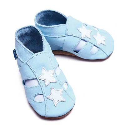 inch blue Baby-Schuhe star sandal blau