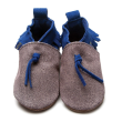 inch blue Baby Lederschuhe/Lauflernschuhe Dakota indigo M / 6-12 Monate