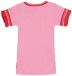 Hust &amp; Claire Mini T-Shirt Amalia pink gerippt