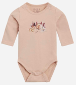 Hust &amp; Claire Baby Body Bebe Waldtiere peach rose