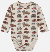 Hust &amp; Claire Baby Body Buster XMAS Autos 80