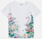 Hust &amp; Claire Mini T-Shirt Alandria mit zwei Flamingos