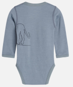 Hust &amp; Claire Baby Body Wolle/Viskose Baloo mit...