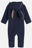 Hust &amp; Claire Baby Woll-Overall Mexi blau 68