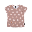 Pure Pure Baby T-Shirt Bl&uuml;mchen taupe 80
