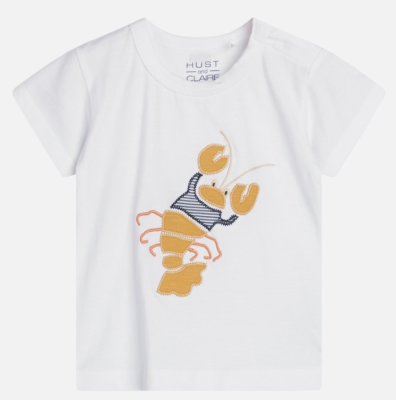 Hust &amp; Claire Baby T-Shirt Anker Hummer wei&szlig;
