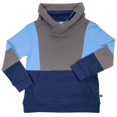 Enfant terrible Sweatshirt mit Stehkragen Colourblocking