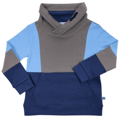 Enfant terrible Sweatshirt mit Stehkragen Colourblocking 98