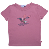 Enfant terrible Shirt mit Vogelstickerei
